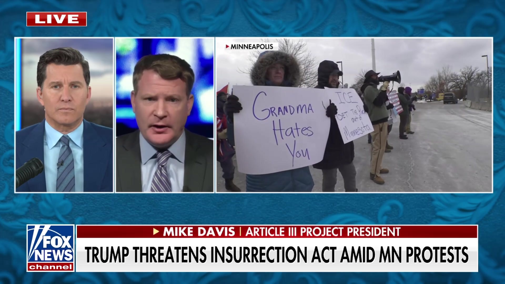 Mike Davis: Democrat officials' actions in Minneapolis are "textbook insurrection" and "seditious conspiracy"