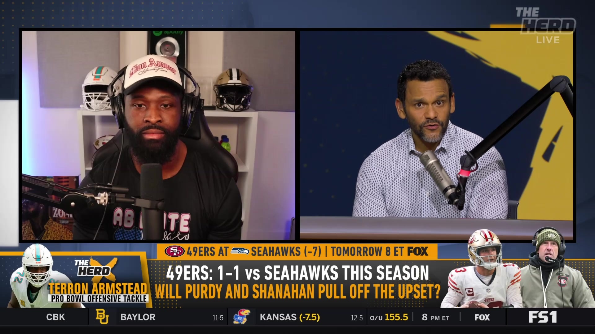 Terron Armstead on Brock Purdy's struggles with turnovers