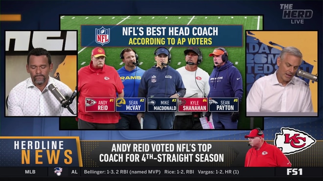 Colin Cowherd and Jason McIntyre predict NFL's Top 5 coaches