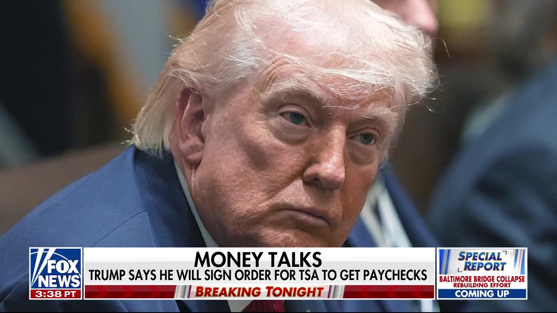 President Trump mandates TSA paychecks despite ongoing government shutdown