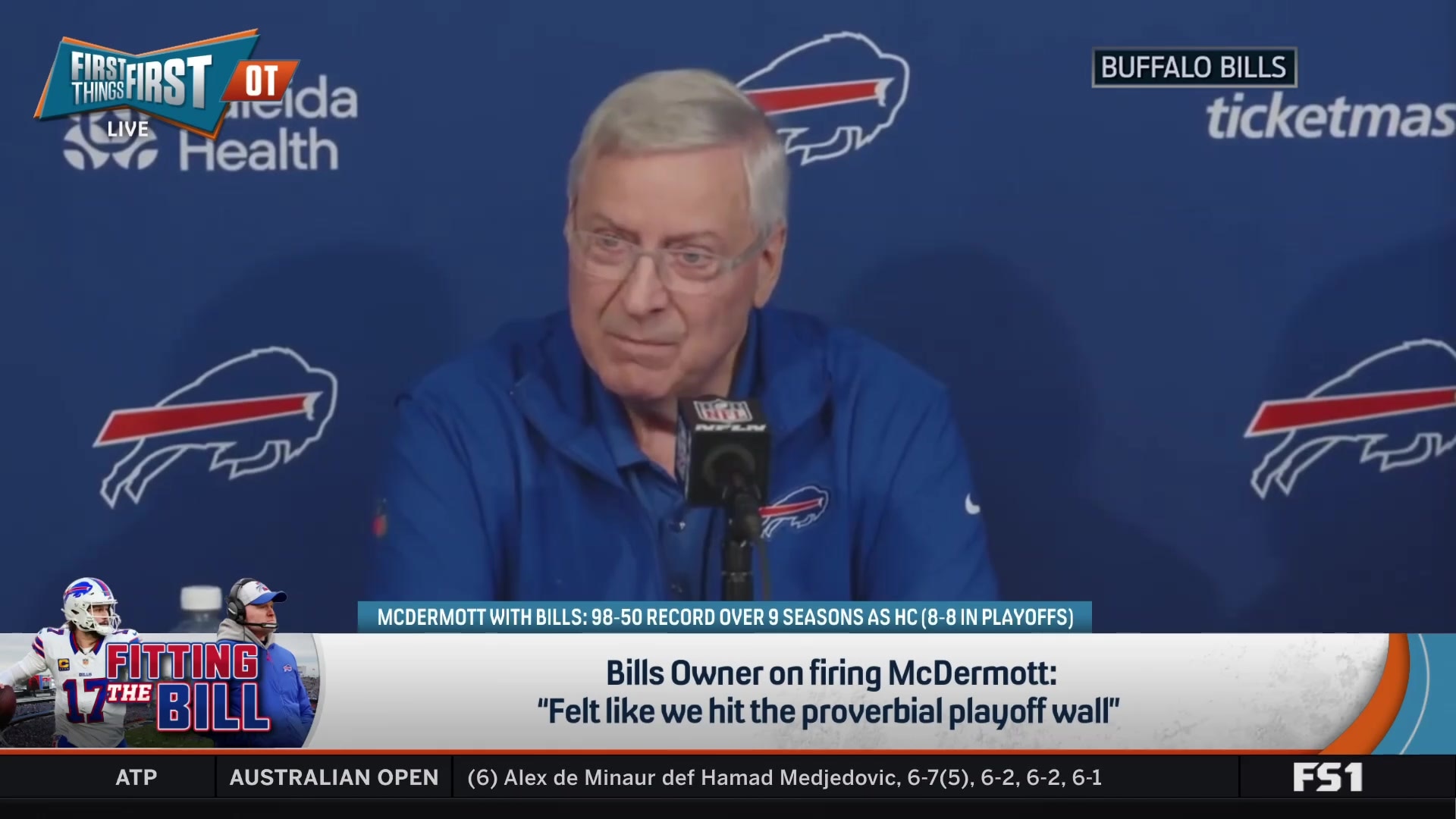 Buffalo Bills owner Terry Pegula on why Sean McDermott was fired