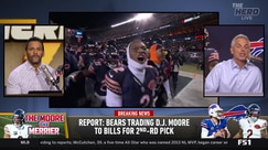 Jason McIntyre argues against the DJ Moore trade using historical draft data