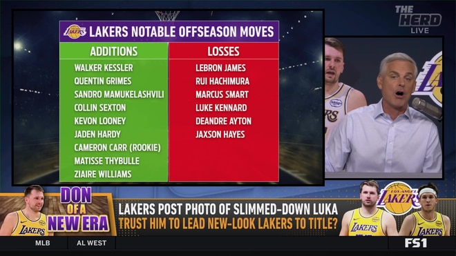 Colin Cowherd discusses Luka Doncic's fitness and championship potential