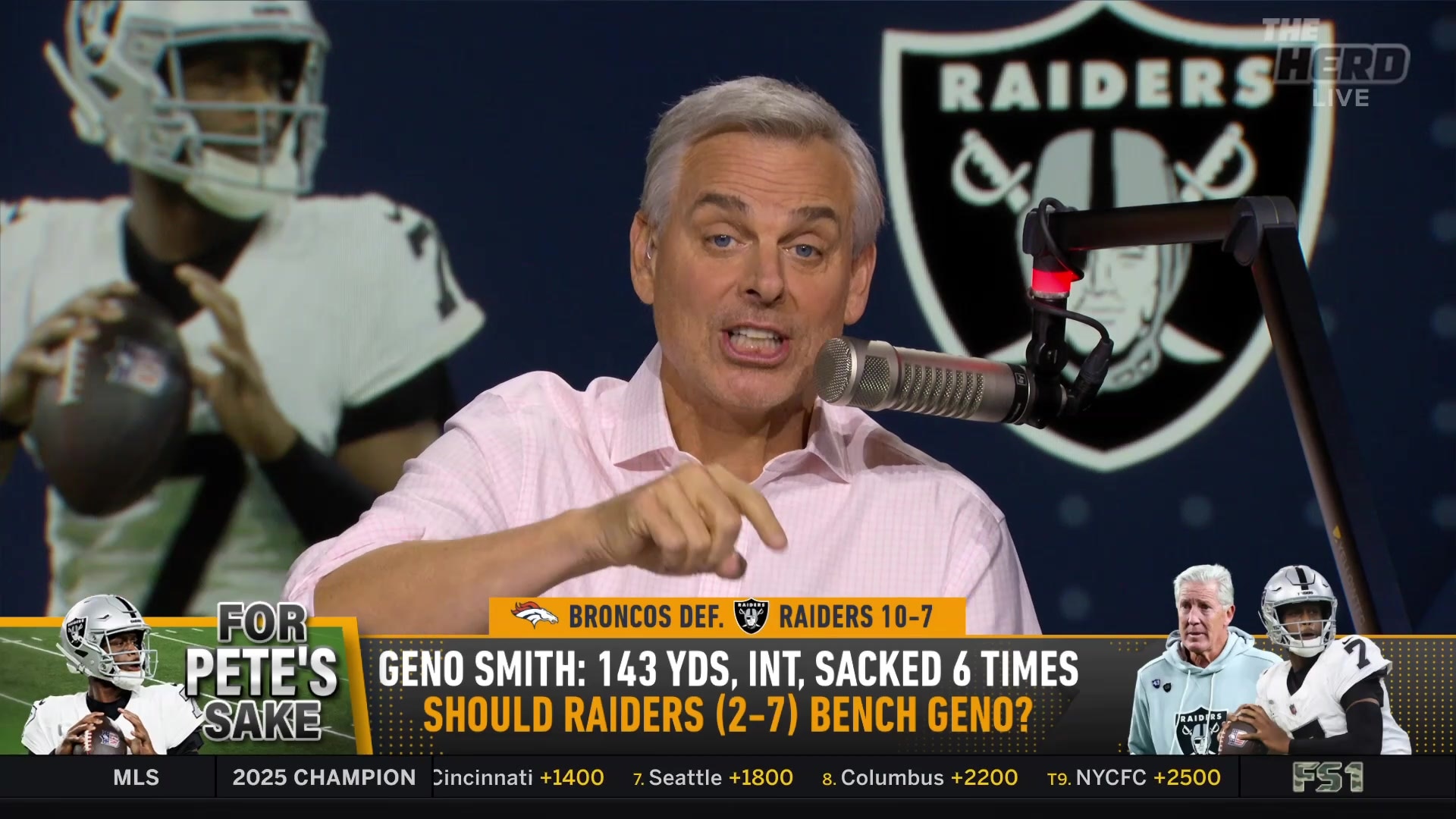 The Raiders' costly mistake: Going all-in on Geno Smith