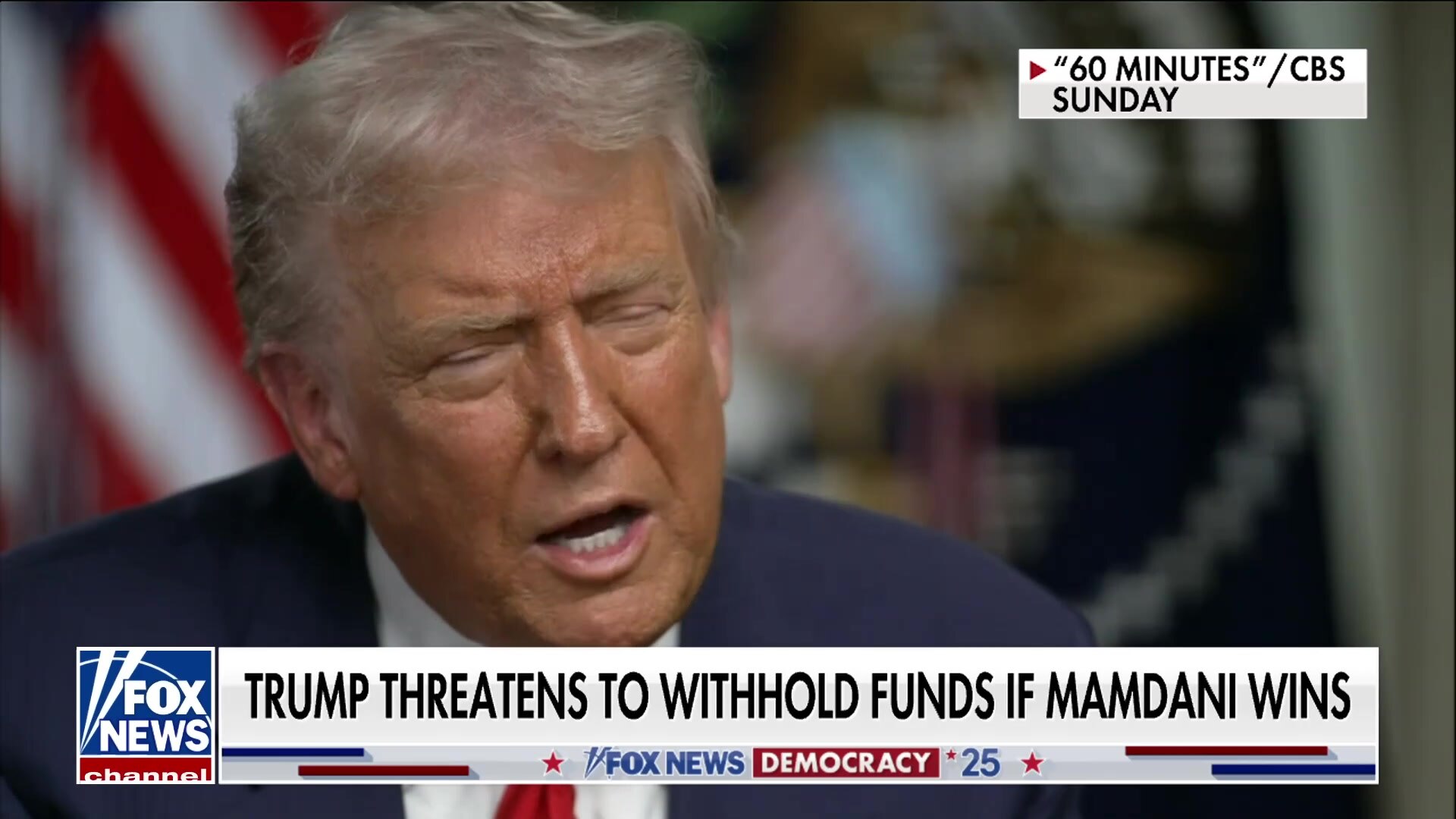 Watch Donald Trump threatens to withhold federal funds if "communist ...
