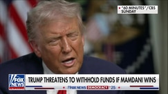 Donald Trump threatens to withhold federal funds if "communist" Mamdani wins NYC mayoral race