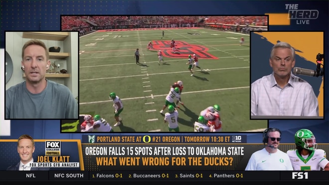 Is Oregon in trouble? Joel Klatt on tipping plays and defensive struggles