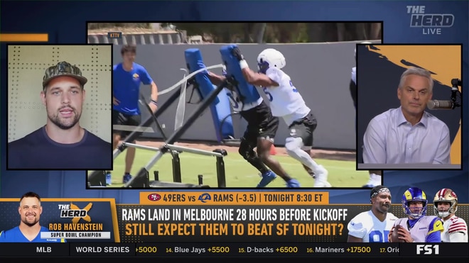 Rob Havenstein defends Rams' 28-hour travel strategy to Australia
