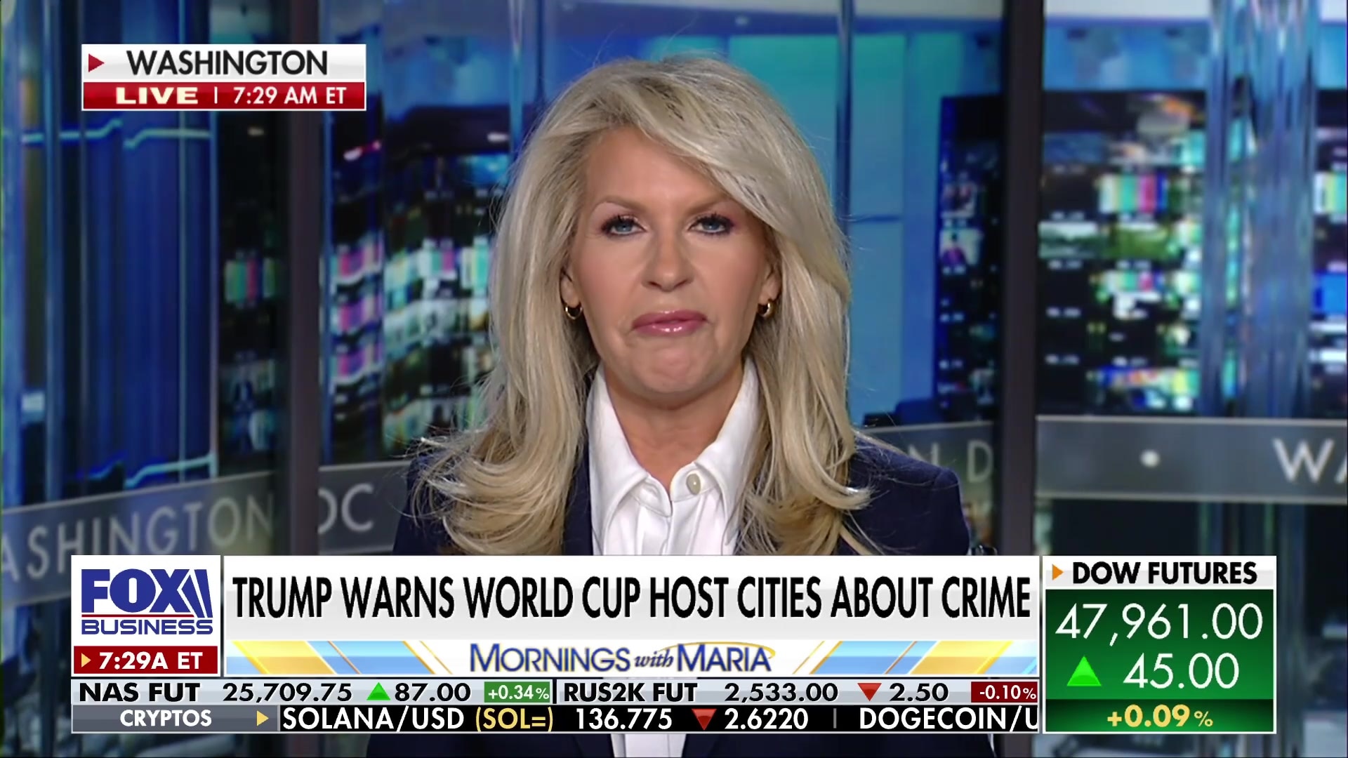 Ambassador Monica Crowley addresses Trump's concerns about crime in World Cup host cities