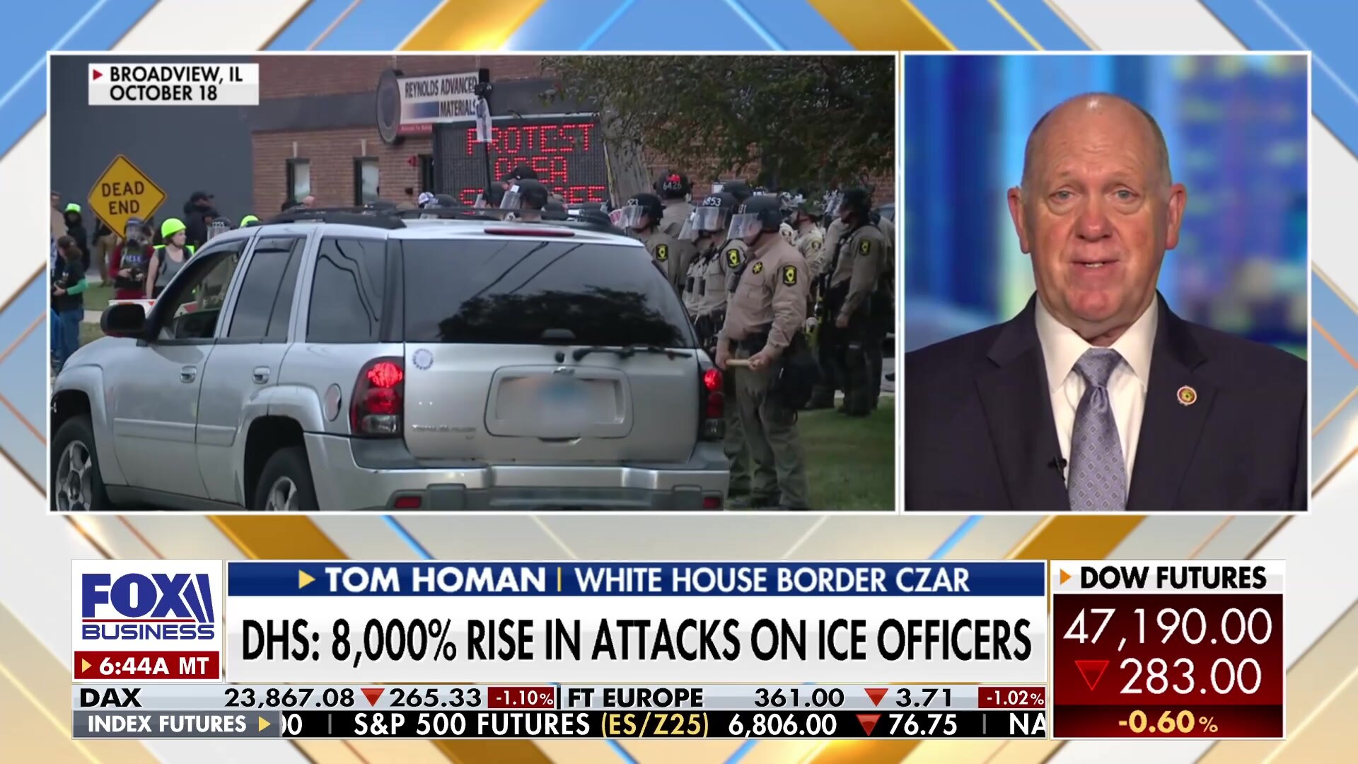 Watch Tom Homan discusses impact of government shutdown and ...