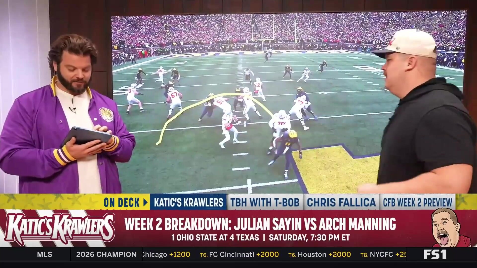 Watch Julian Sayin's clutch fourth-down touchdown pass lifts Ohio