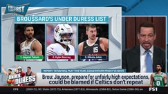 Broussard puts Jayson Tatum 'Under Duress' due to high expectations