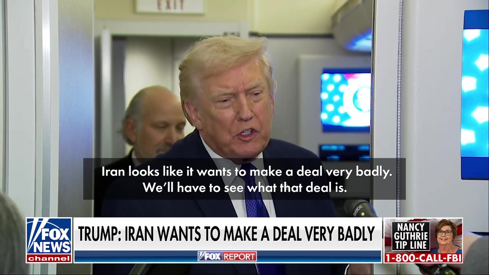 Watch President Trump believes Iran is 'very badly' wanting to make a ...