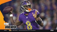 Colin Cowherd declares Lamar Jackson the best running quarterback ever