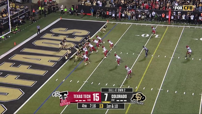 John Curry intercepts Isaac Wilson for a Texas Tech touchdown