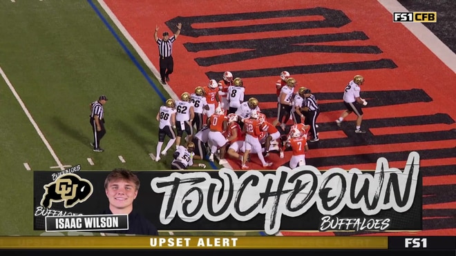 Isaac Wilson rushes for a 1-yard touchdown