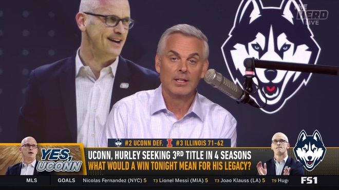 Colin Cowherd praises Dan Hurley's intensity and UConn's player loyalty