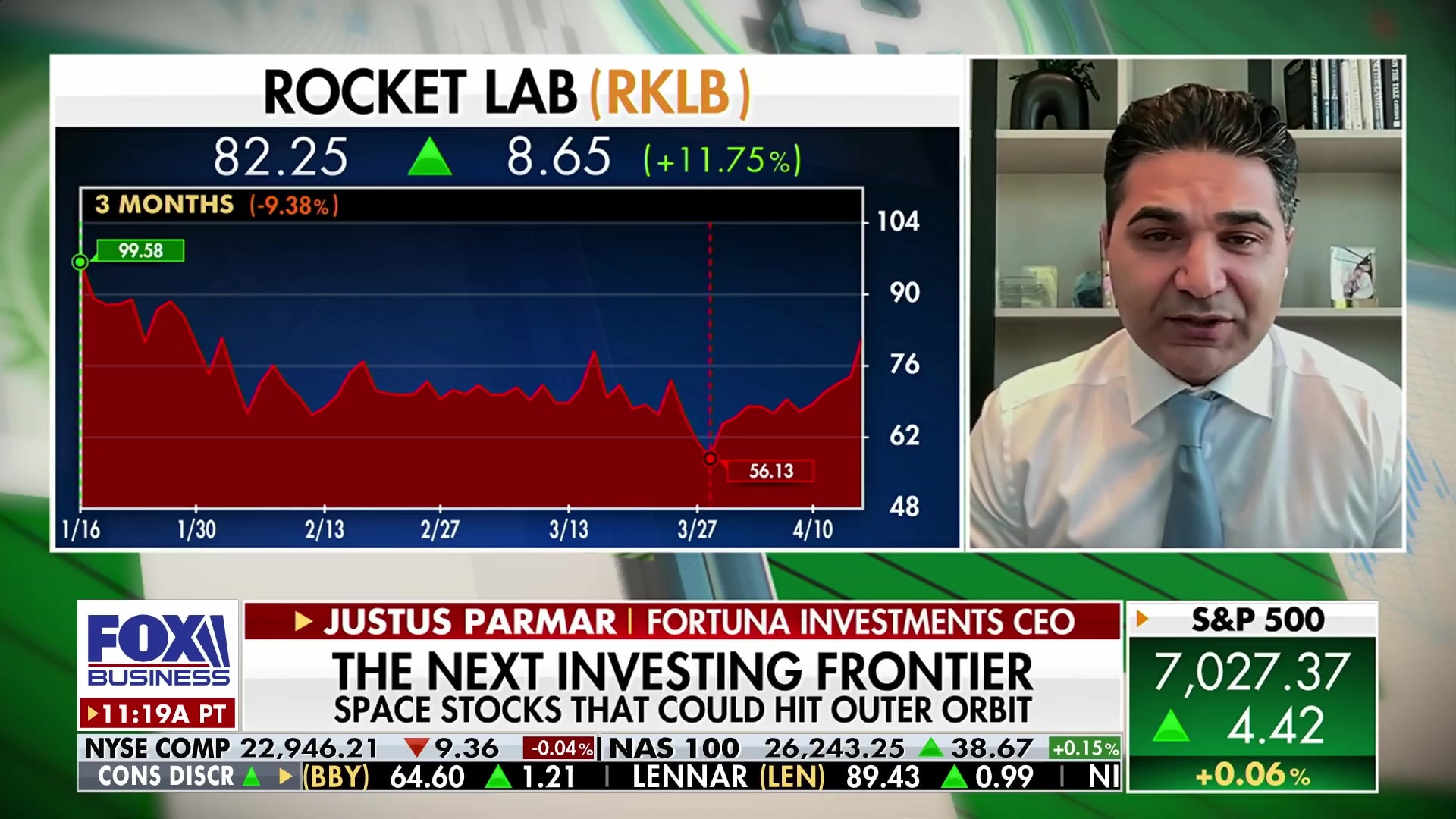 Rocket Lab compared to SpaceX as a top space investment