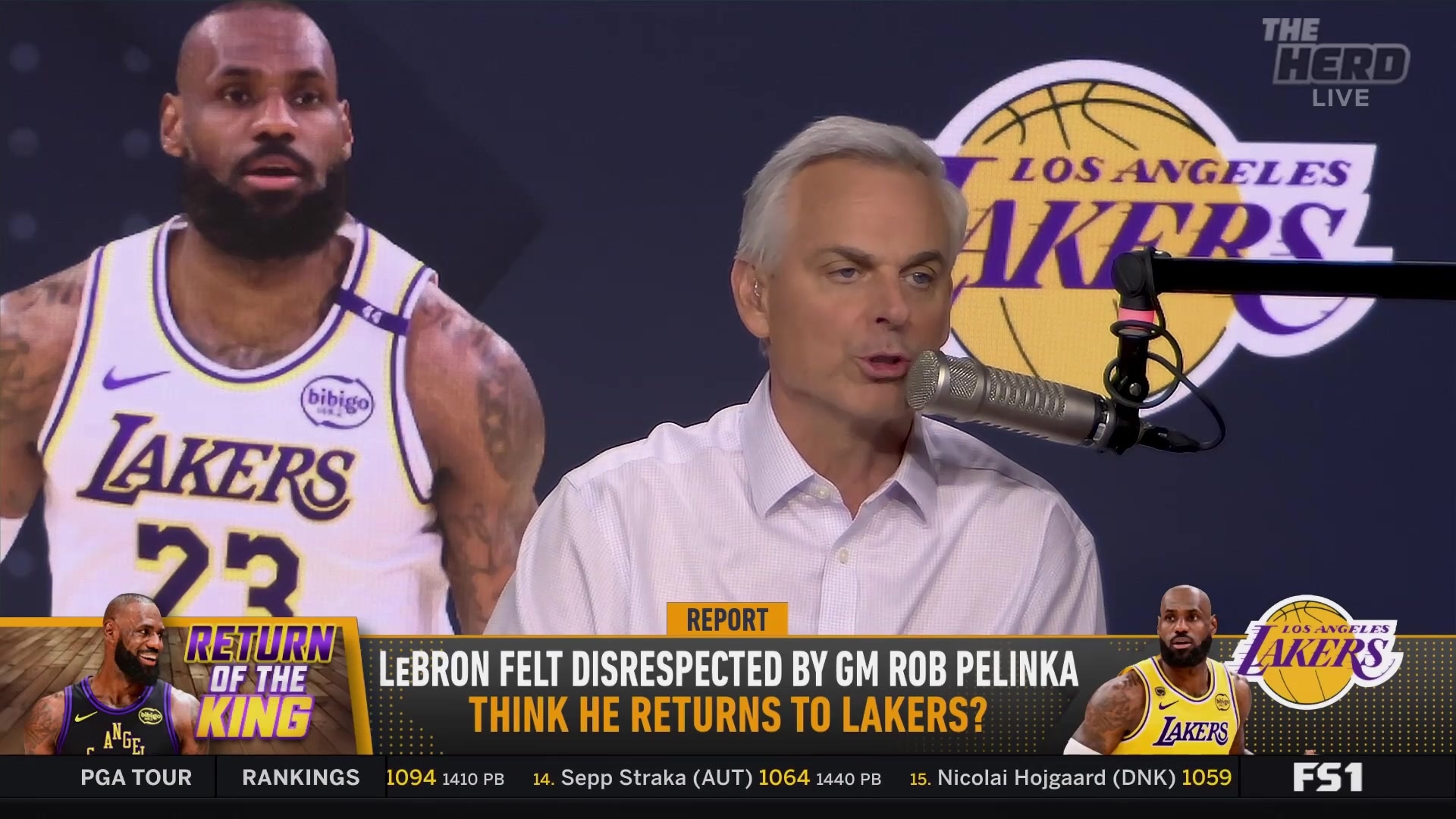 Colin Cowherd on LeBron James' Reaction to Game Ball Disrespect