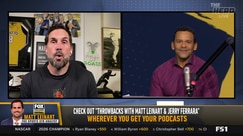 Matt Leinart celebrates basketball championship with Colin Cowherd