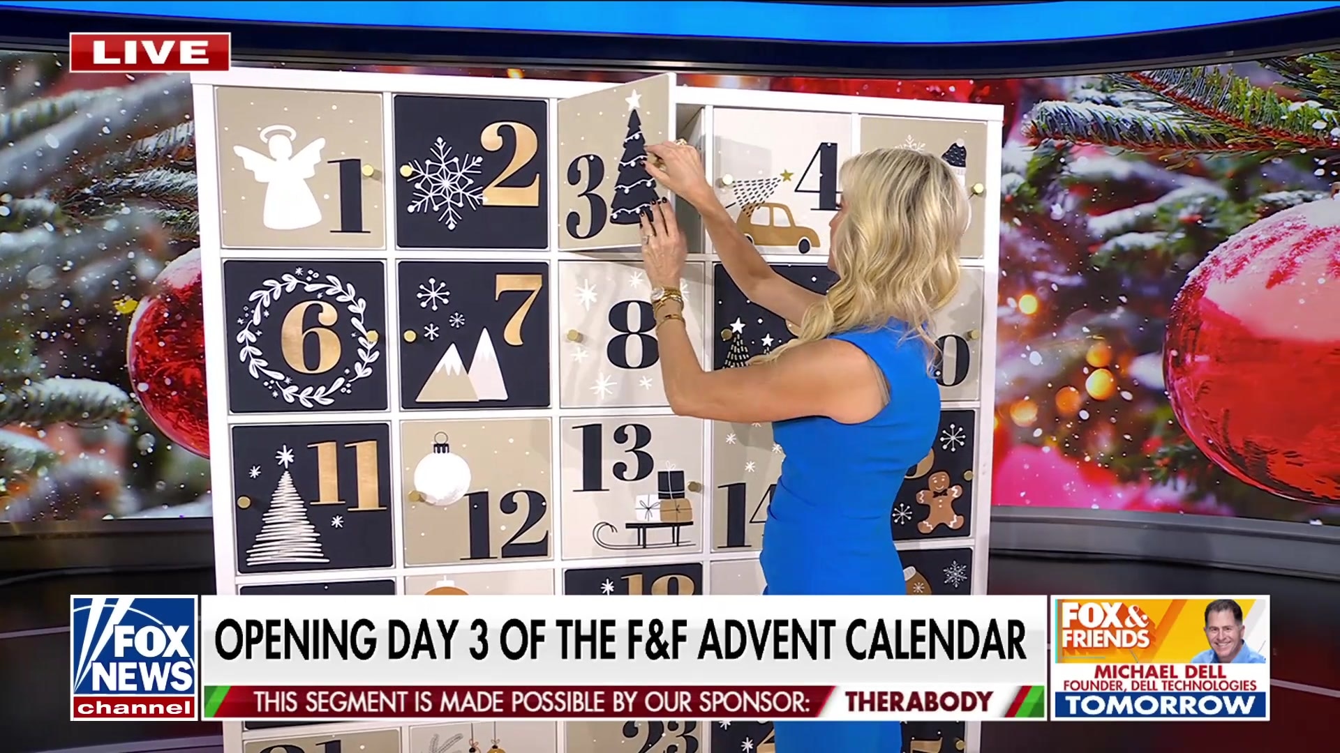 Fox & Friends Advent Calendar unveils Theragun Mini Plus, a top holiday gift for wellness