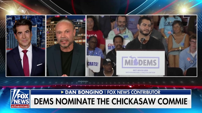 Dan Bongino reacts to Oklahoma's 'Chickasaw Commie' Senate candidate