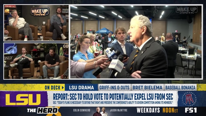 SEC holding vote to potentially expel LSU over roster drama