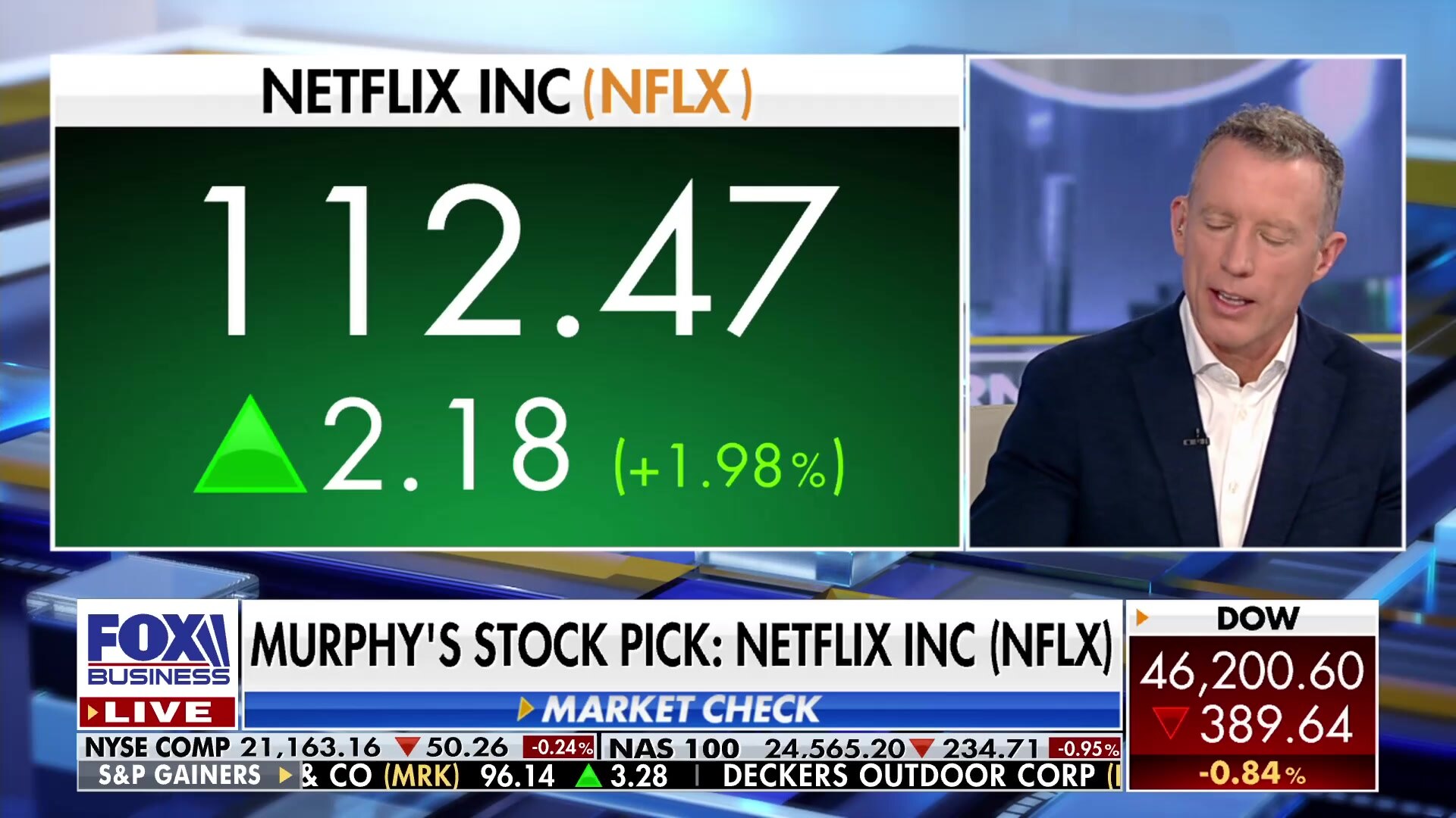 Mike Murphy's stock picks: Netflix and Coinbase