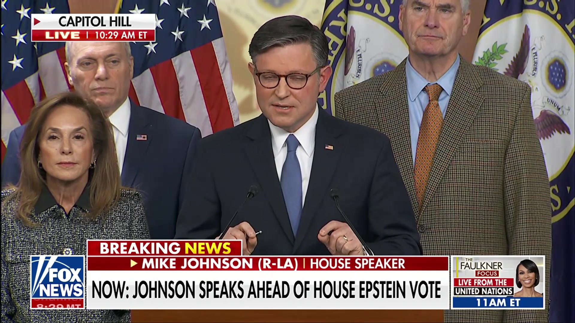 Johnson: Discharge petition could create new Epstein victims and jeopardize investigations