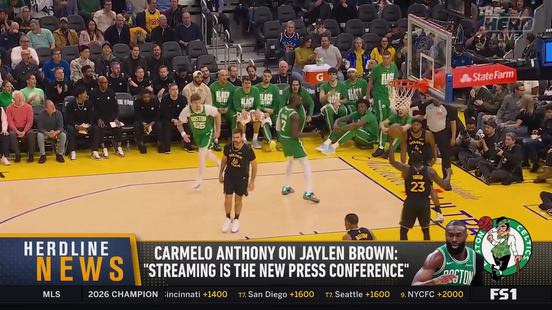 Carmelo Anthony: Streaming is the New Press Conference