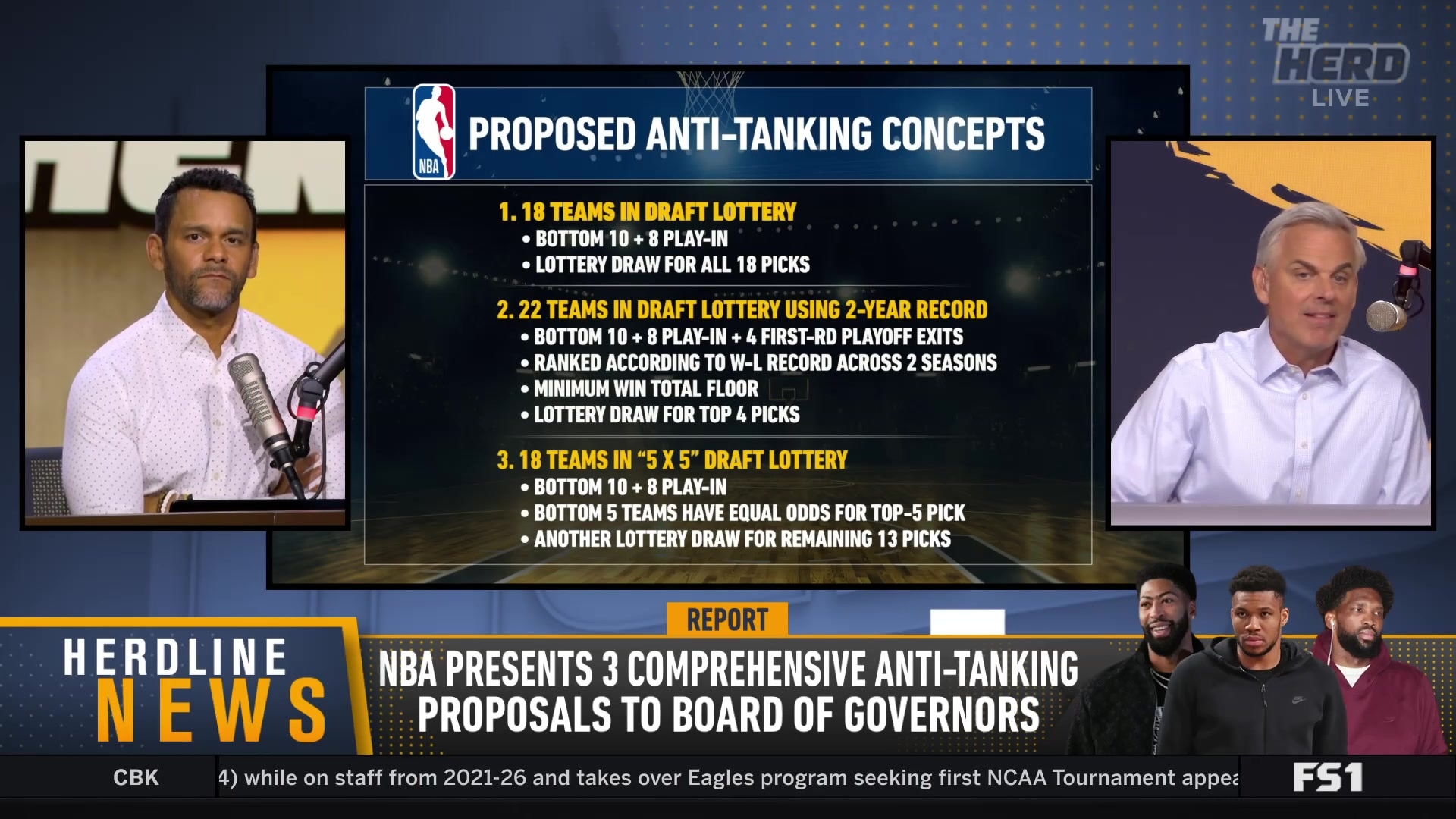 NBA's proposed anti-tanking concepts spark debate on league competitiveness