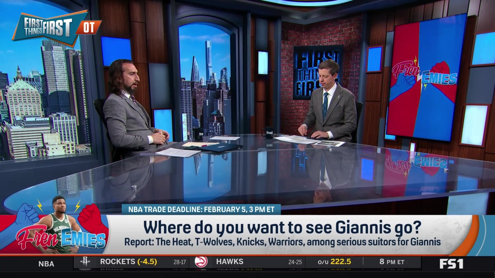 Nick Wright breaks down potential Giannis Antetokounmpo trade suitors