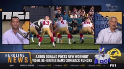 Aaron Donald's intense workout videos spark comeback rumors