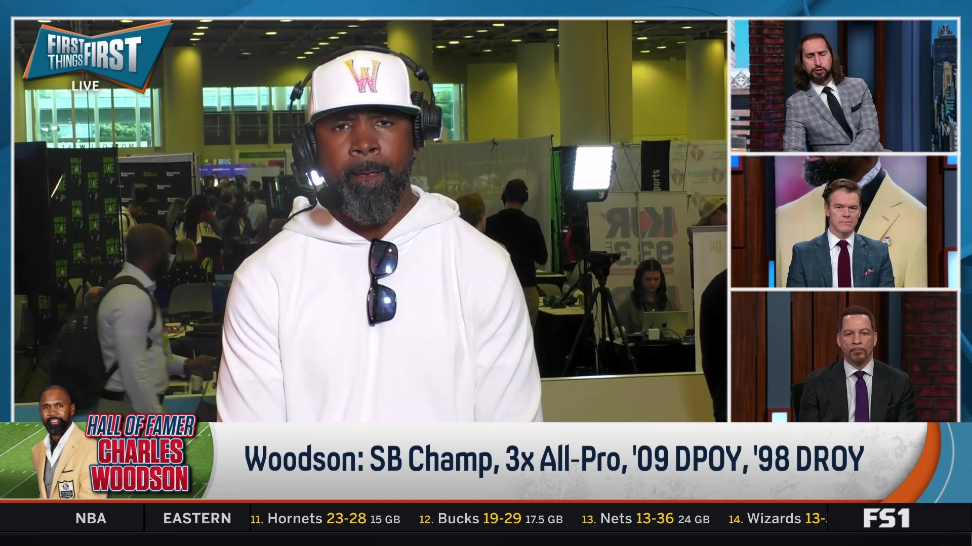 Charles Woodson advises Patriots on defending JSN