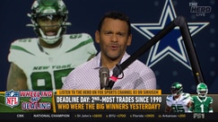 Jason McIntyre celebrates the Jets' war chest of future draft picks