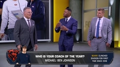 Michael Strahan's passionate Coach of the Year pick for Ben Johnson