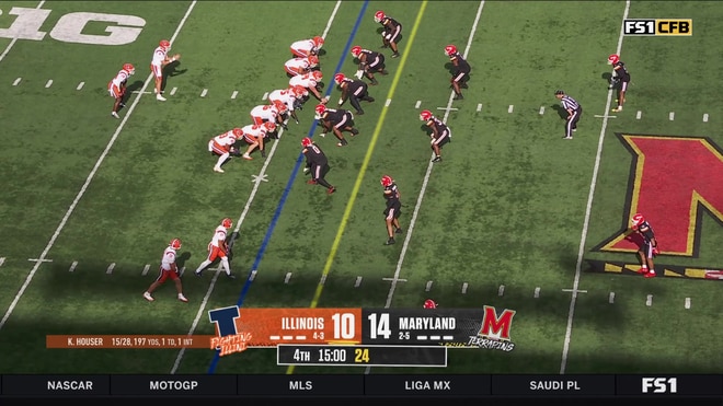 Javari Barnett bursts for a 64-yard touchdown run