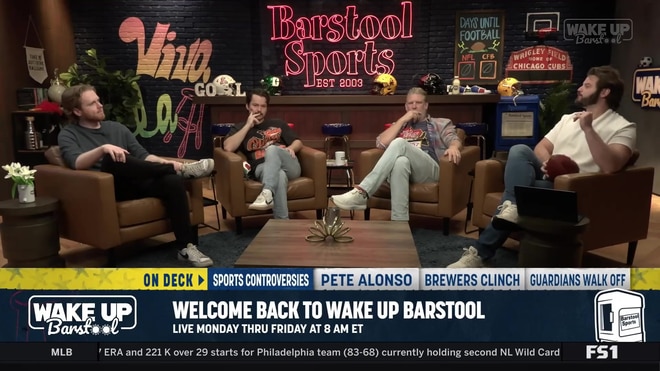 Wake Up Barstool host apologizes for hitting studio camera with football