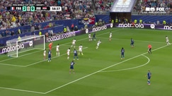 Dembele's shot saved by the goalkeeper, Rabiot misses wide on the rebound
