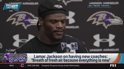 Lamar Jackson: New coaches bring a 'breath of fresh air' to Ravens