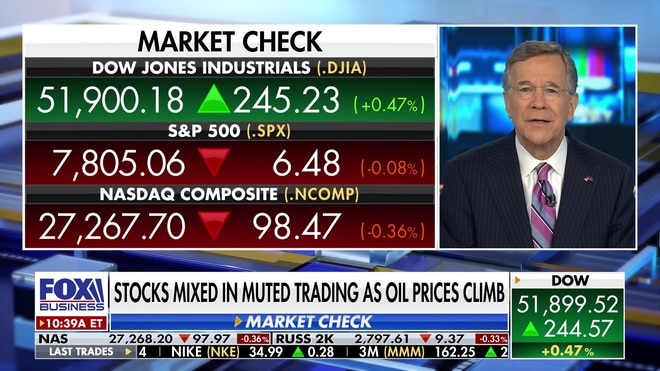 Stocks mixed as chipmakers slide on competition from China's CXMT