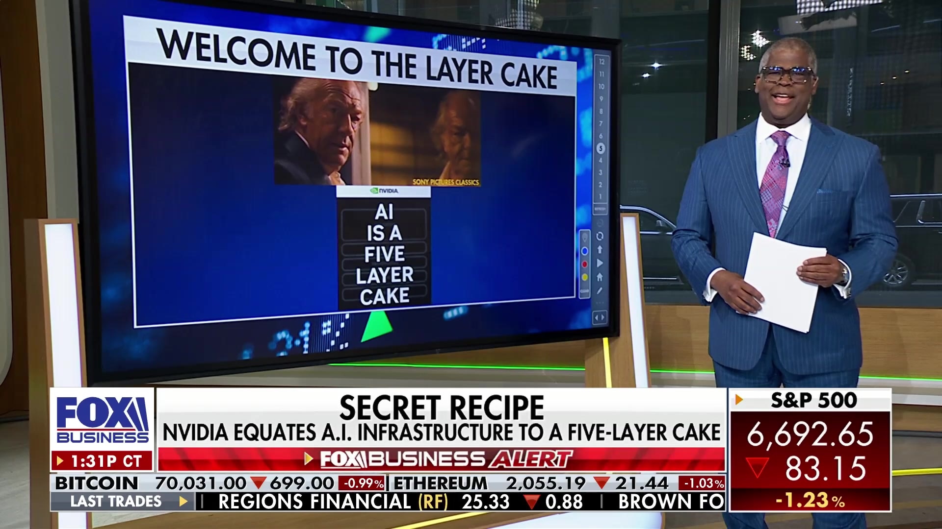 Charles Payne introduces AI as a five-layer cake investment strategy