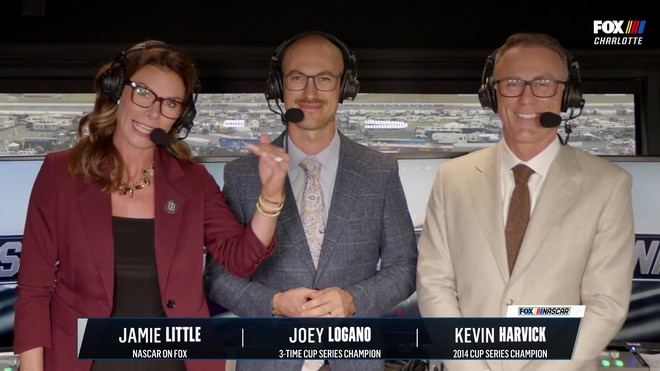 Jamie Little, Joey Logano, and Kevin Harvick preview the Eco Save 200 at Charlotte