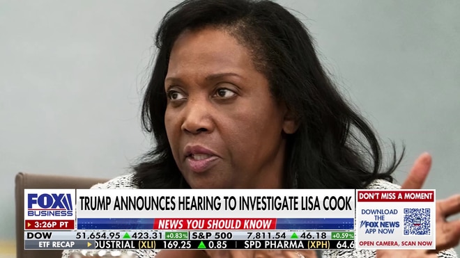 Donald Trump names Katie Zacharia press secretary; Lisa Cook hearing set