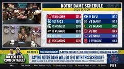 Notre Dame to go 12-0 with this schedule? "Do You Feel Comfortable?"