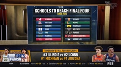 Colin Cowherd analyzes Final Four composition and UConn's unique success in the NIL era