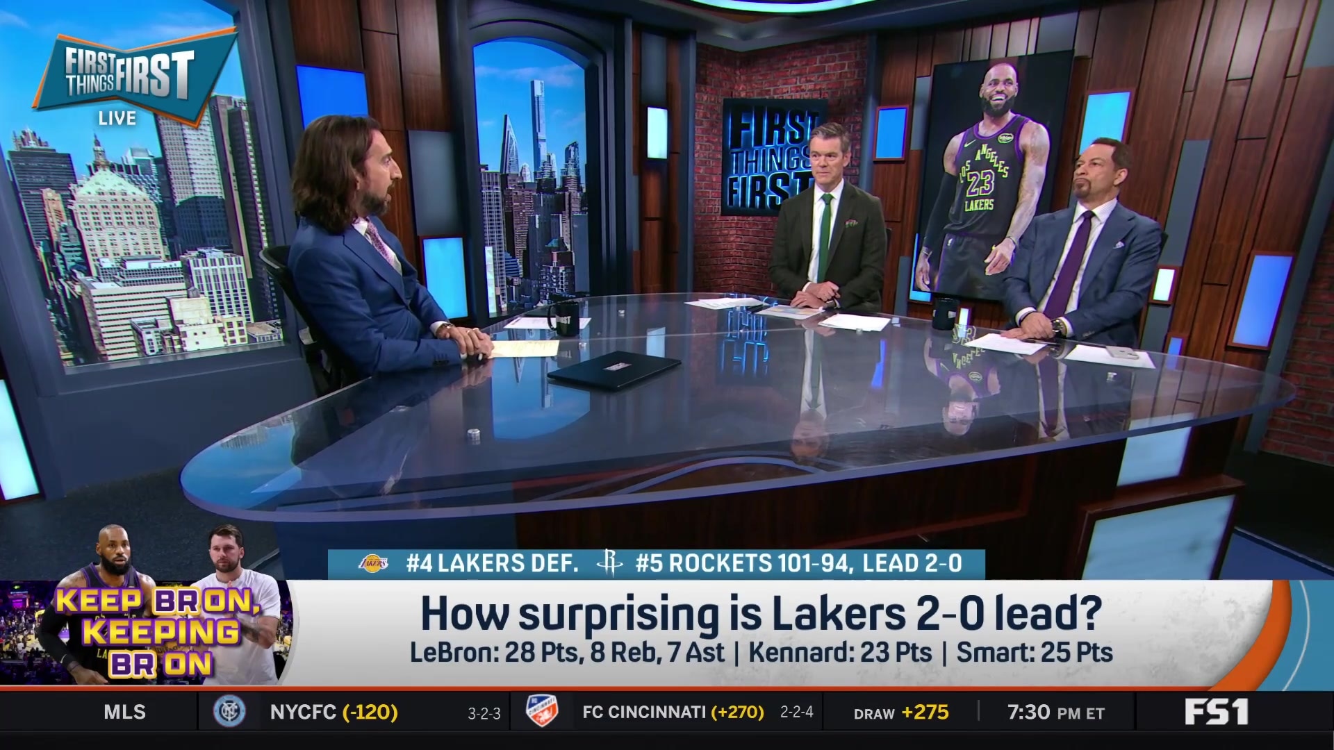 Nick Wright Apologizes for Underestimating the Lakers' Playoff Success