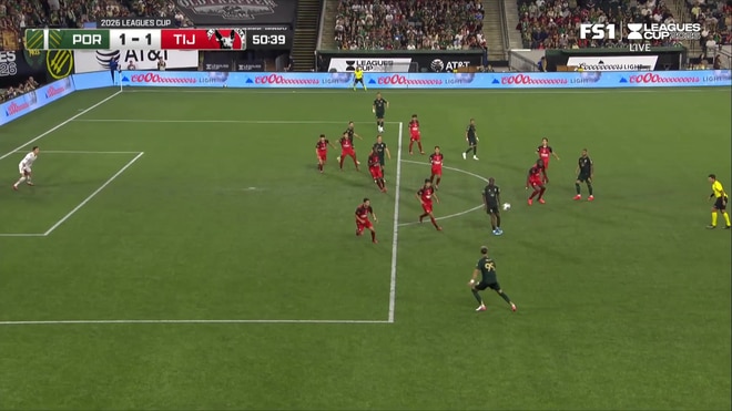 James Pantemis makes a key save against Club Tijuana