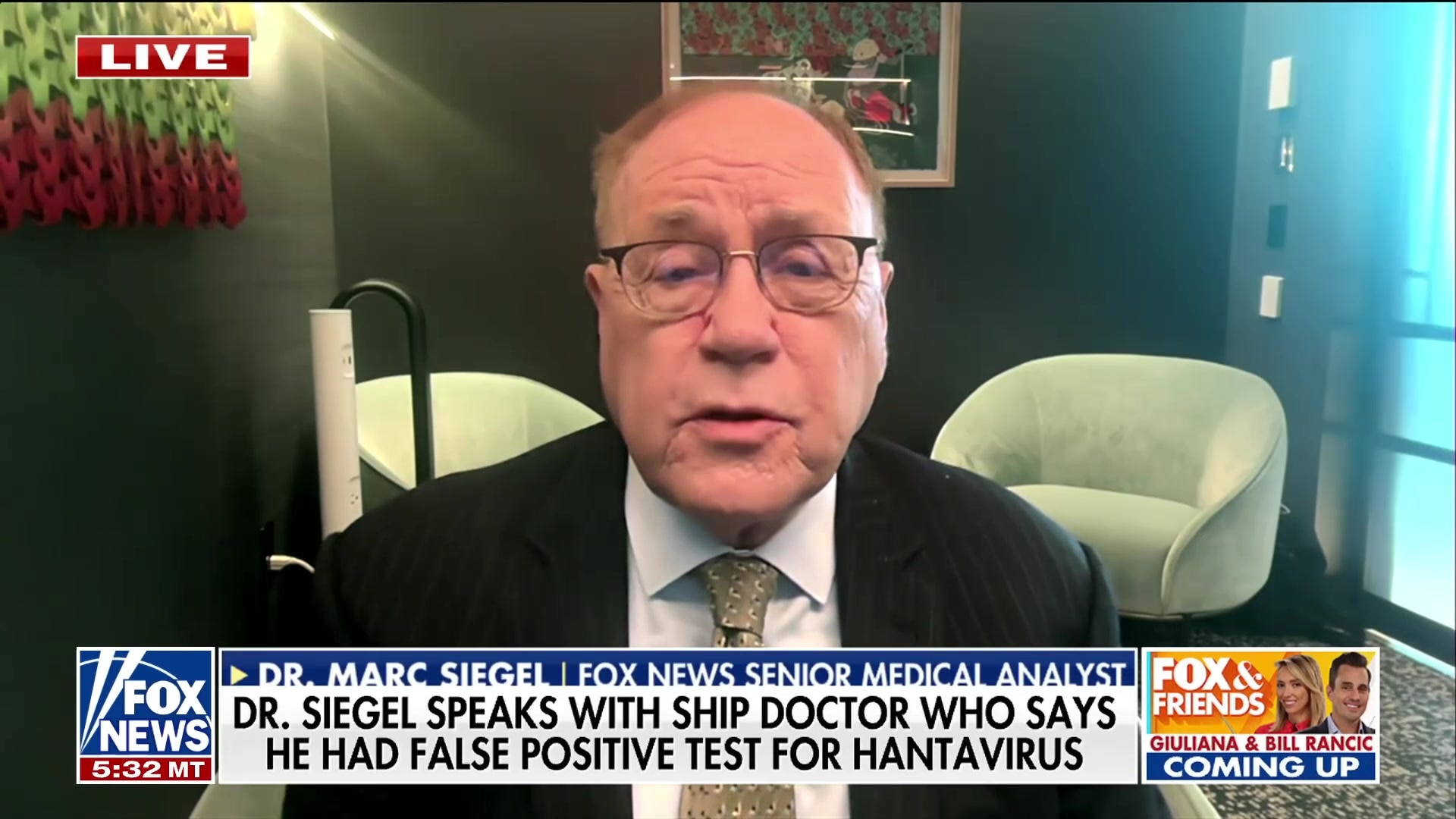 Dr. Siegel Reassures Public on Cruise Safety & Hantavirus Risk