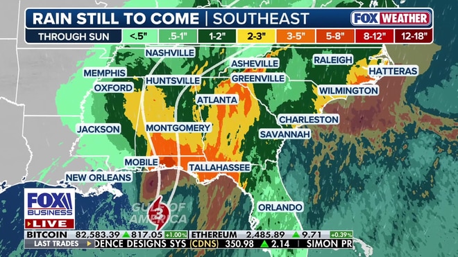 Hurricane Isaias threatens millions on Gulf Coast with Category 3 force
